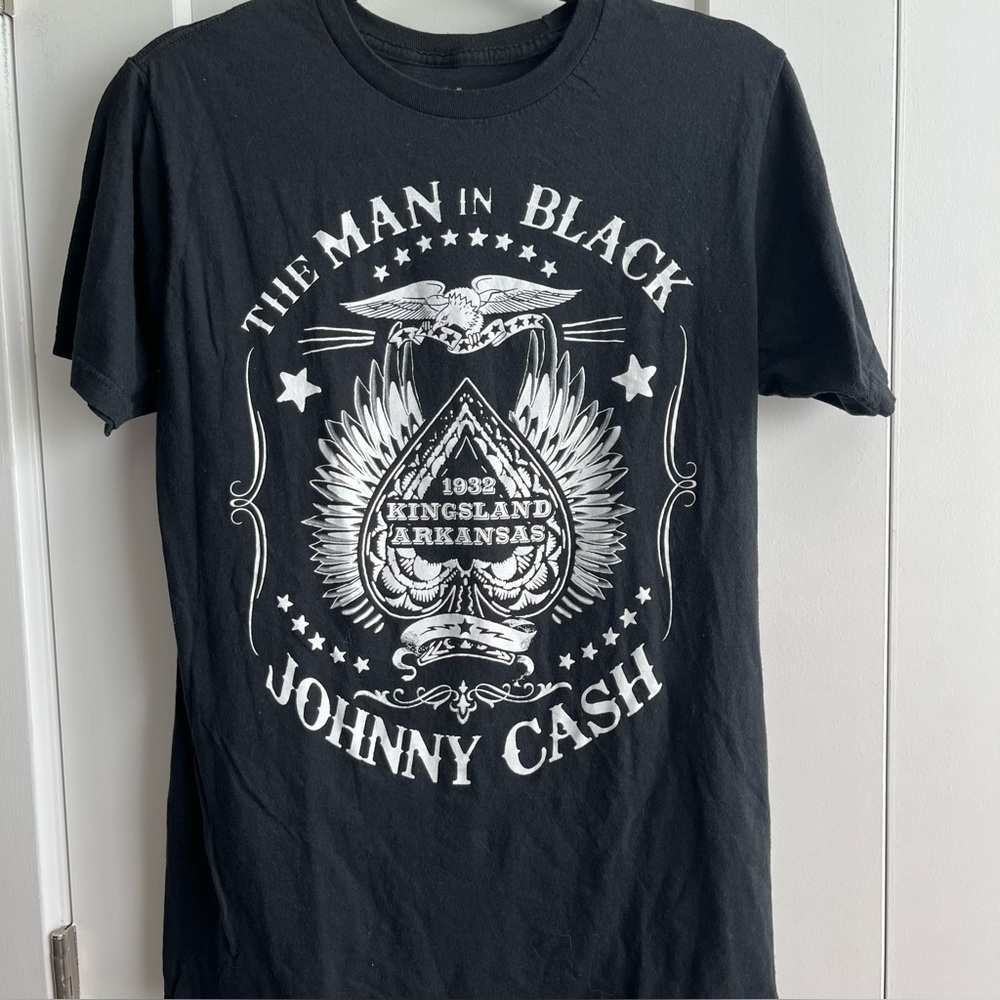 Johnny Cash Graphic T-shirt Sz M